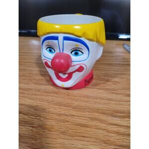 Barnum And Bailey Ringling Brothers Circus Mug 70's 80's Clown Head, Red Nose